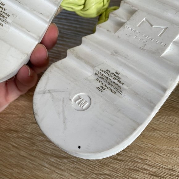 Marc Fisher Jaimee Braided Sandal Size 7 - Picture 8 of 10